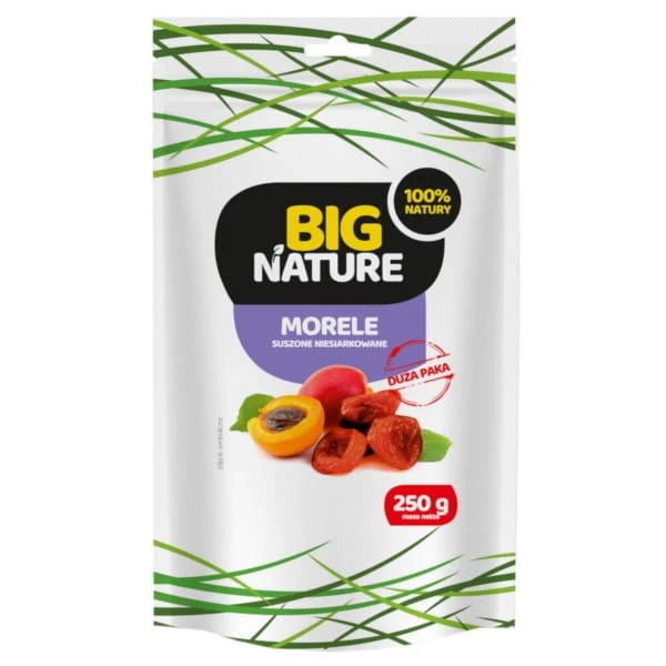 Big Nature torkade aprikoser inte uttorkade 250 g