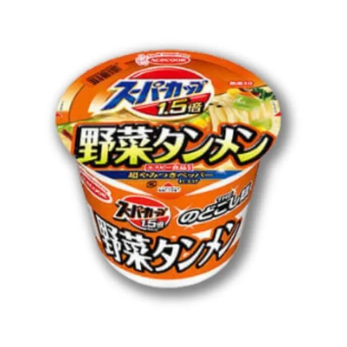 Acecook's Super Cup 1.5x – Ny Grönsaks-Tanmen-smak