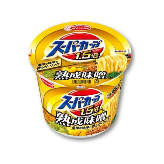 Acecook's Super Cup 1.5x – Misosmak Ramen