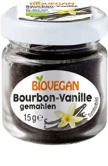 BOURBON VANILJ MINERALISERAD EKOLOGISK 15 g (burk) - BIOVEGAN