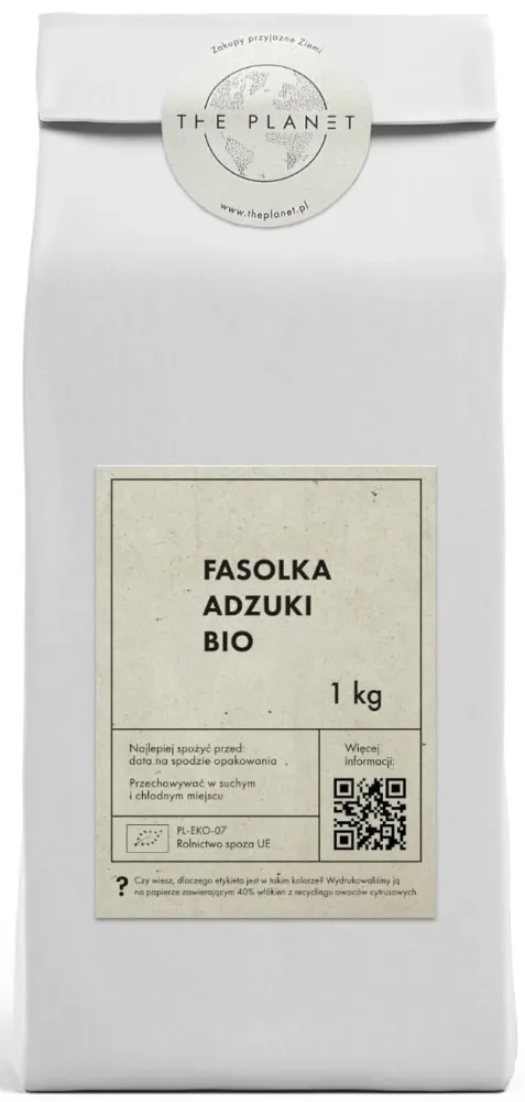 EKOLOGISKA ADZUKI-BÖNOR 1 kg - DER PLANET