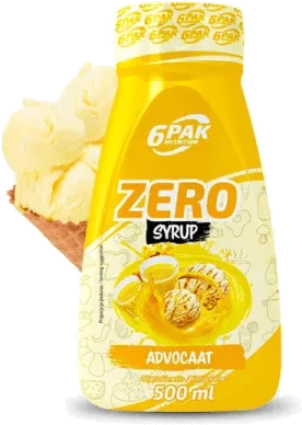 6PAK Sirap Zero 500 ml Advokatsmak