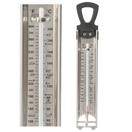 Koka termometer för konfektyr, stekning och sylt