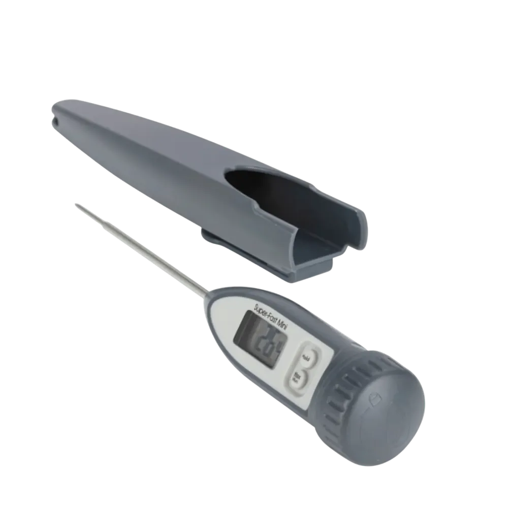 Mini Ultra-snabb termometer med max / min-funktioner och stöd