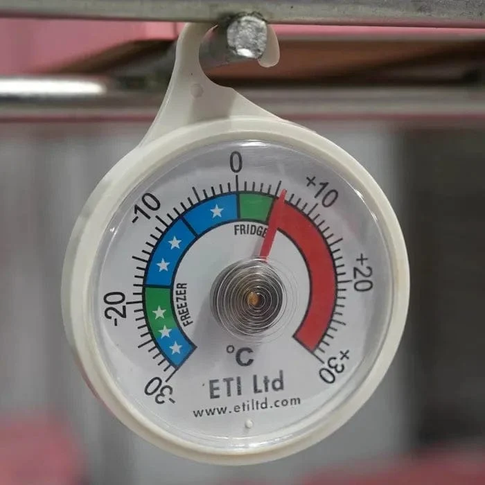 Termometer för kylskåp / ring frys 52 mm