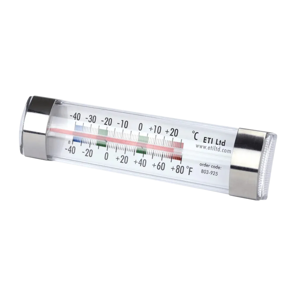 Termometer för transparent ABS -kylskåp och frys