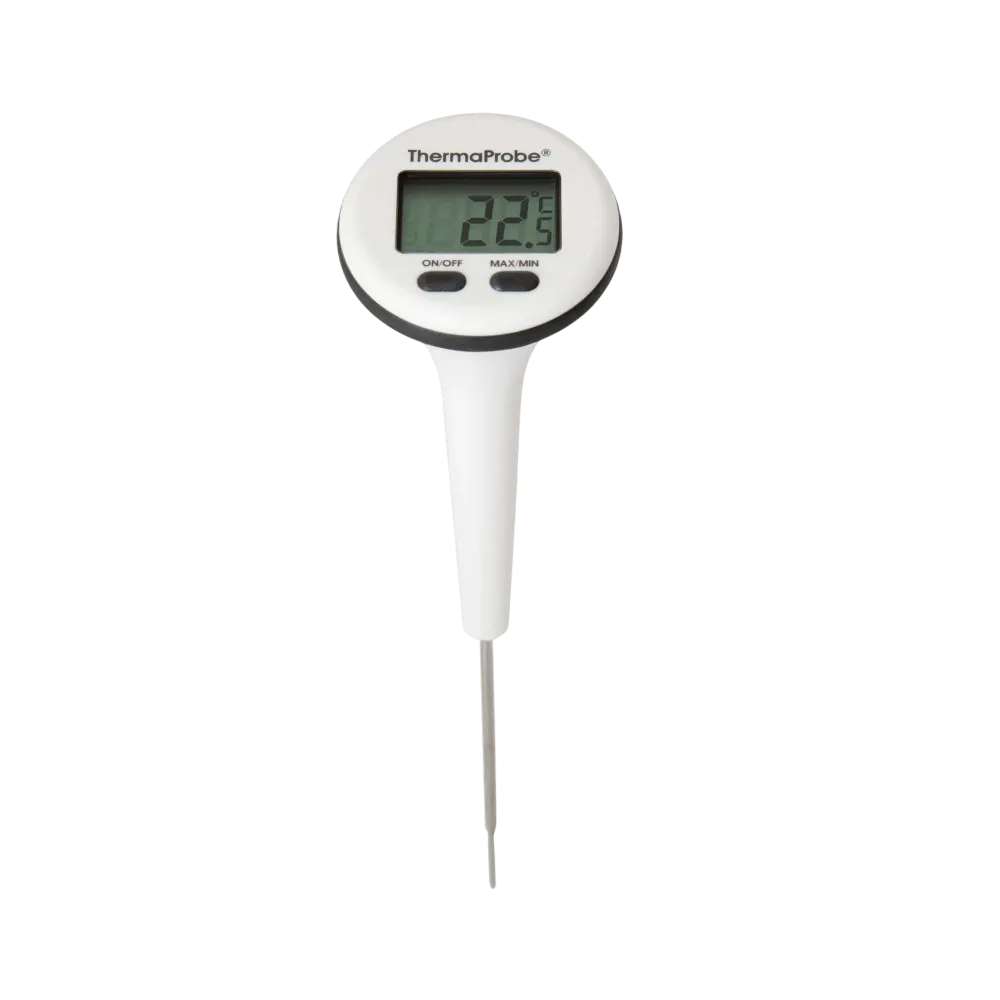 Thermaprobe vattentät termometer med roterande display