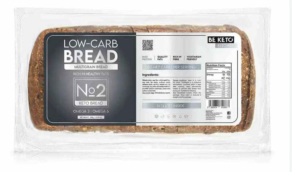 BeKeto Pain multigrains Keto 360g