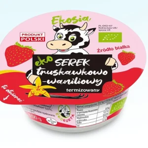 BIO JORDGUBB - VANILJOST 120 g - ECO LUKTA