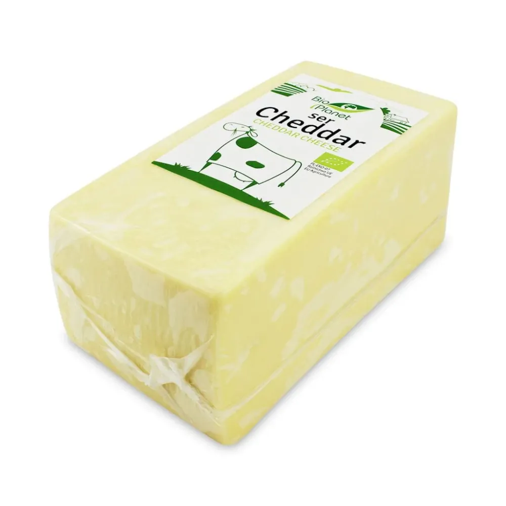 Ekologisk CHEDDAROST 2 kg - BIO PLANET