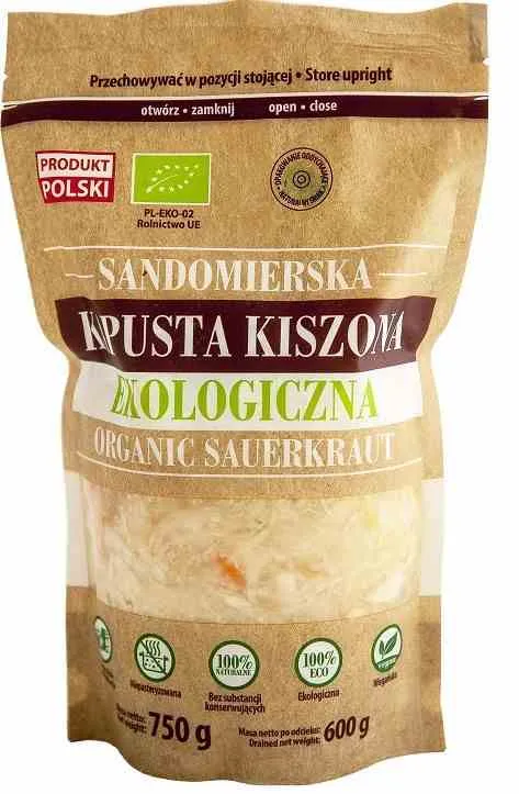 Ekologisk Choucroute Sandomierska 750 g MEGAWITA