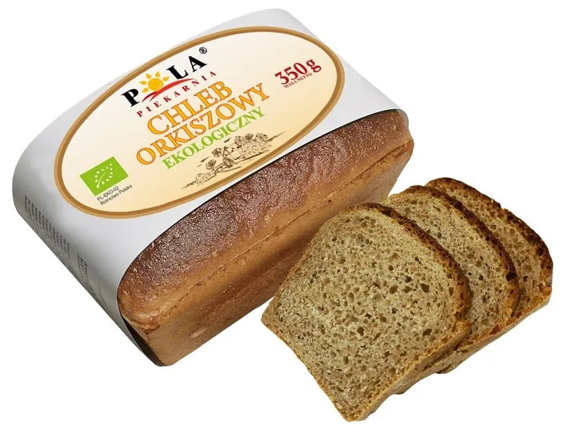Ekologisk dinkelbröd i skivor 350 g - POLA
