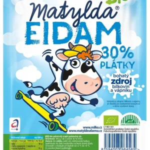 Ekologisk Edamost i skivor 30% fett 100 g