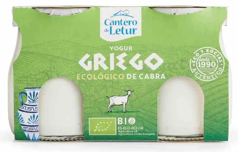 Ekologisk grekisk getyoghurt BIO 2x125 g CANTERO DE LETUR