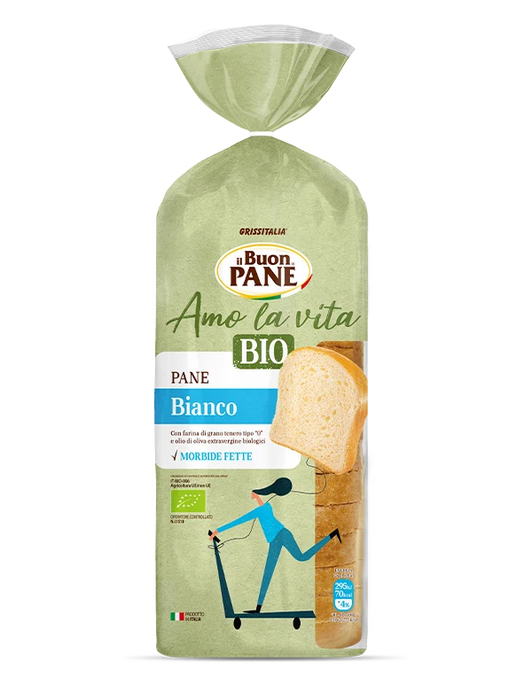 Ekologiskt rostat bröd 400 g - IL BUON PANE