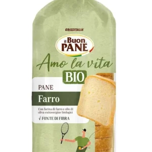 Ekologiskt rostat dinkelbröd 400 g - IL BUON PANE