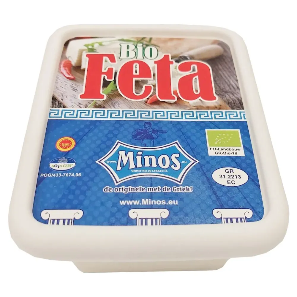 FETA ost EKO 150 g (TÄCKT) - MINOS