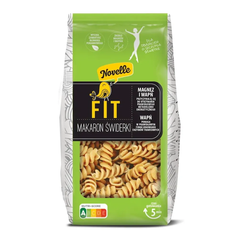 FIT WIDER MAKARONI (RASE SEMOLINA) 250 g - NOVELLE