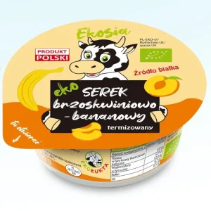 FROMAGE PÊCHE-BANANE EKOLOGISKT 120 g - ECO LUKTA