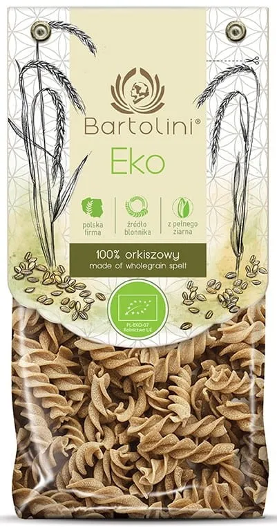 Fullkornspasta av dinkel EKO 250 g - BARTOLINI