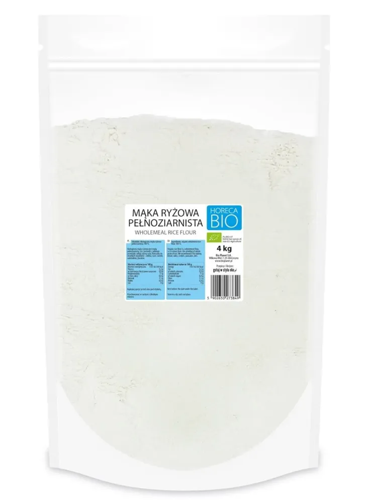 Fullkornsris mjöl BIO 4 kg HORECA