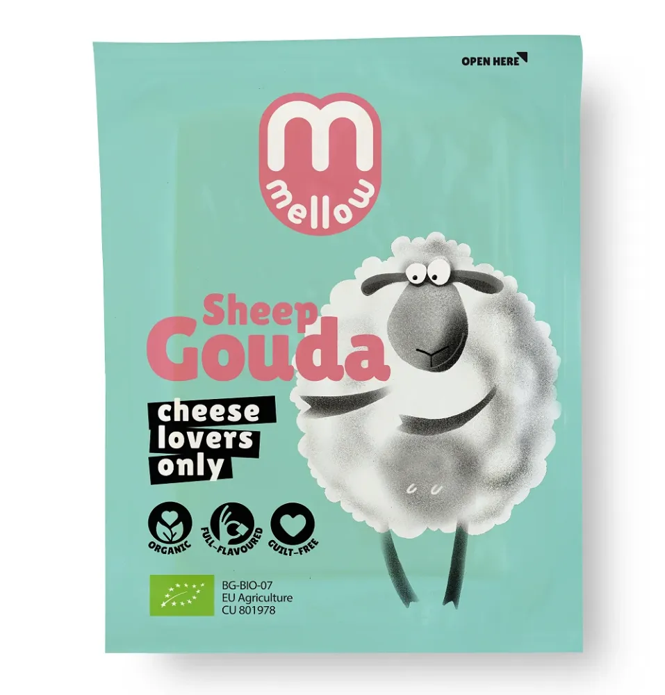 GOUDA ALIMENTAIRE ekologisk ost 200 g - GUL