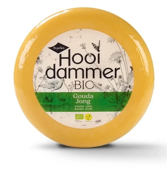 Gouda ung (50% fett i torrsubstans) EKO (cirka 45 kg) - HOOIDAMMER