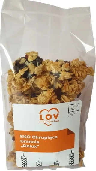 Granola krispig deluxe 100g EKO LOCAL VEGE BIO