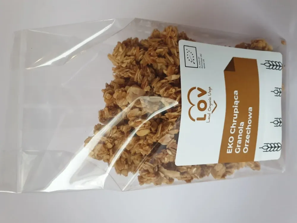 Granola med krispiga nötter 100g EKO LOCAL VEGE BIO