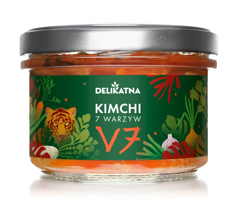 KIMCHI 7 GRÖNSAKER 200 g - DELIKAT (SCOTTING)