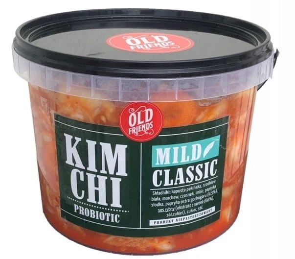 Kimchi vegansk mild 900g OLD FRIENDS