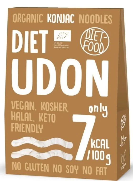 KONJAC udon-nudlar glutenfria. EKO 300 g