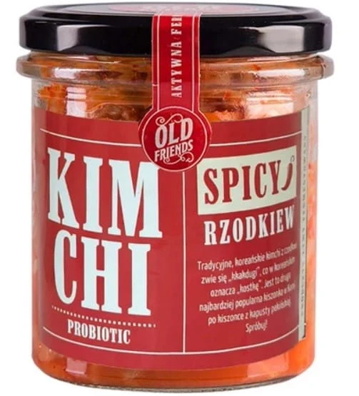 Kryddig kimchi med rädisor 300 g OLD FRIENDS