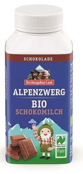LAIT AU CHOCOLAT BIO SANS GLUTEN 250 g - BERCHTESGADENER LAND