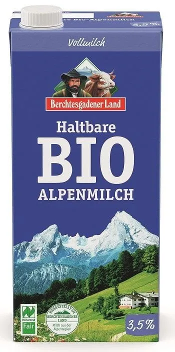 LAIT UHT (min.3,5% M.G.) EKO 1 L - BERCHTESGADENER LAND