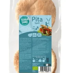 PITABRÖD DINKEL EKOLOGISKT 560 g - TERRASANA