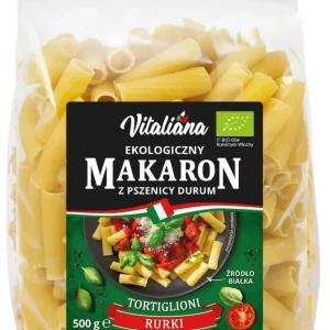 TORTIGLIONI MAKARONER (DURUMVETE) EKOLOGISKA 500 g - VITALIANA