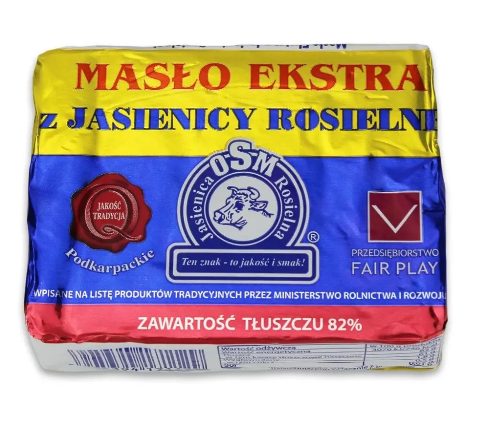 TRADITIONELL EXTREM SMÖR (82 % FETT) 200 g - JASIENICA