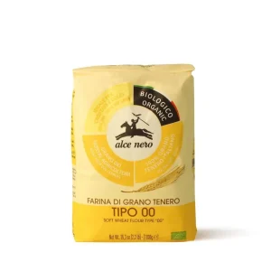 typ "00" fullkornsvetemjöl för söta bakverk ekologisk 1 kg - ALCE NERO
