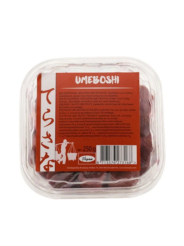 UMEBOSHI (JAPANSKA MORELLAS) 250 g - TERRASANA