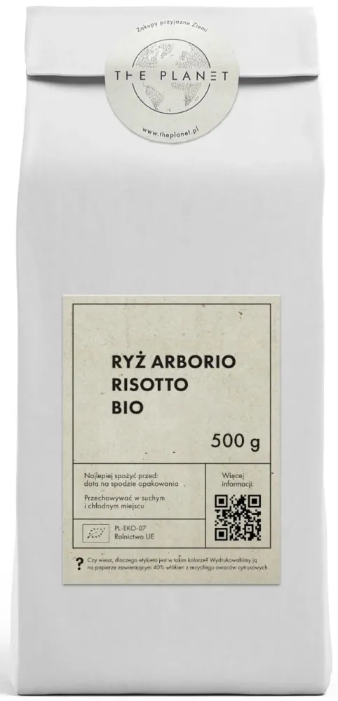 ARBORIO RISOTTO RIS BIO 500 g - PLANET