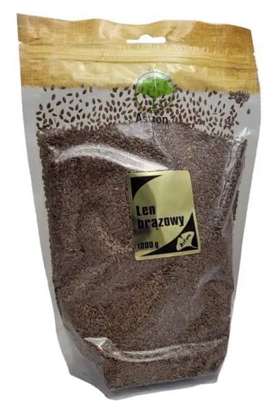 Astron Lin brun 1000 g frön
