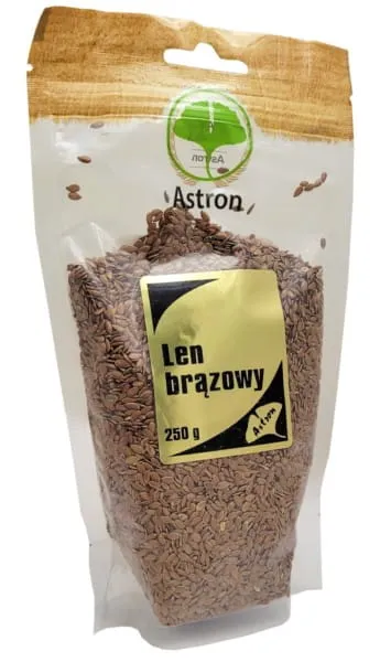 Astron Lin brun 250 g frön