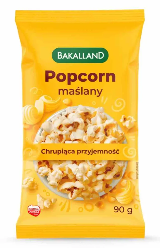 Bakalland Popcorn med smör 90 g