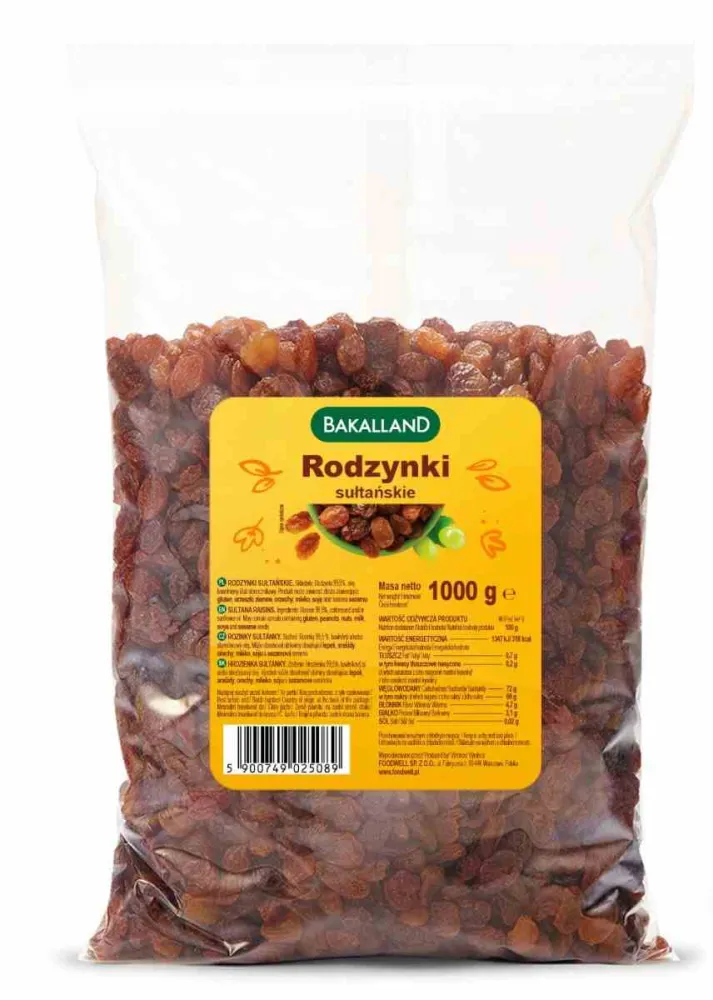 Bakalland Sultana russin 1 kg