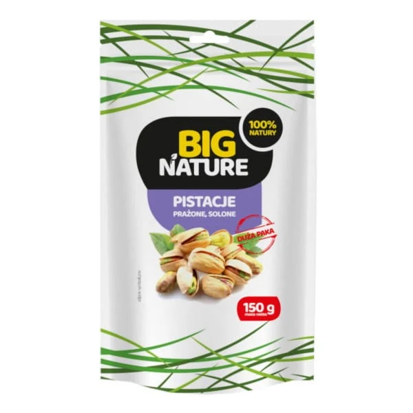 Big Nature Rostade och saltade pistagenötter 150 gr