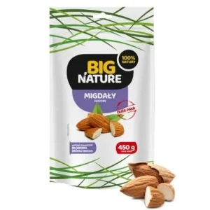 Big Nature Torkade mandlar 450 g