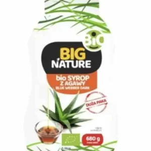 Big Nature blå webber mörk agavesirap ekologisk 680g