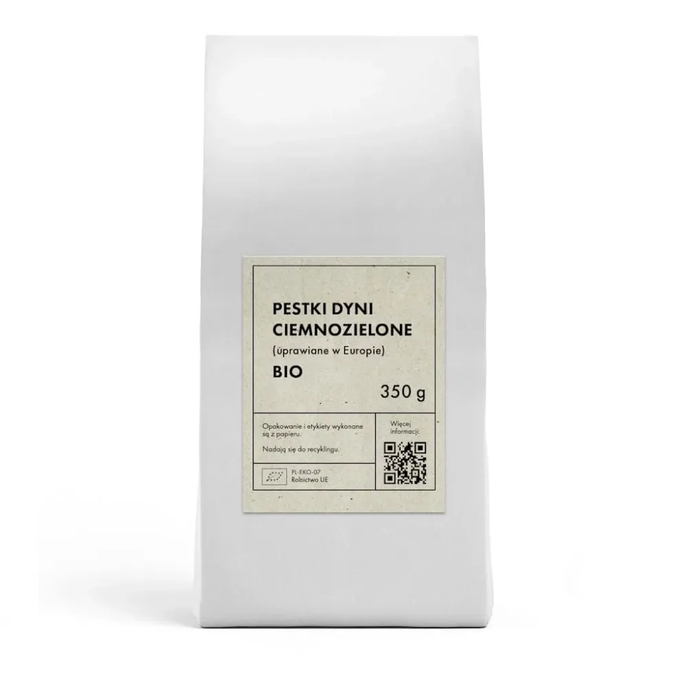 BIO 350 g - PLANET Mörkhyllade pumpafrön (odlade i Europa) BIO 350 g - PLANET