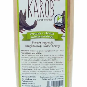 Carob carobpulver 400g (påse) - BAKRA